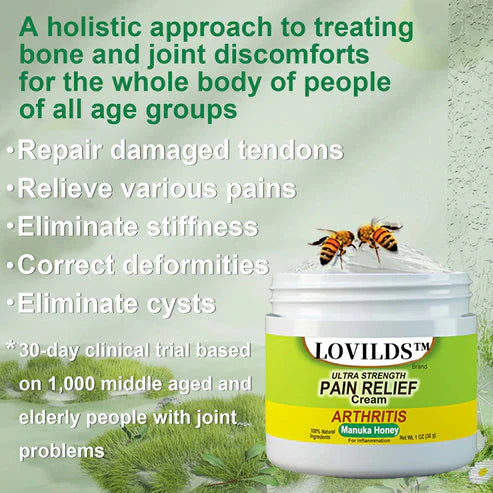 Bee Venom - Ultra Strength Pain Relief Cream 100gram (Pack of 2)