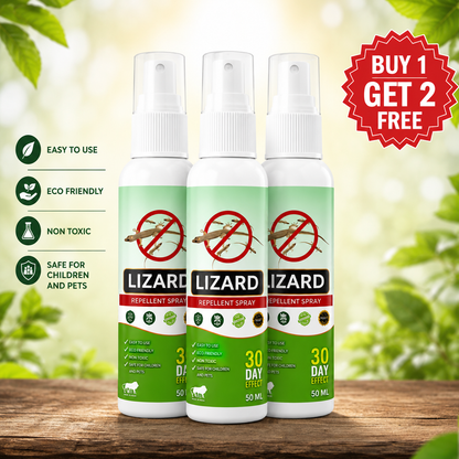 Lizard Repellent Spray Pack of 3 (Buy 1 Get 2 Free)