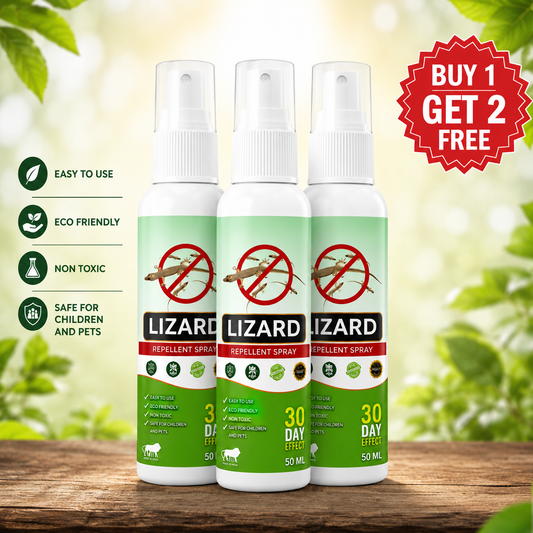Lizard Repellent Spray-Pack of 3 (Buy 1 Get 2 Free)