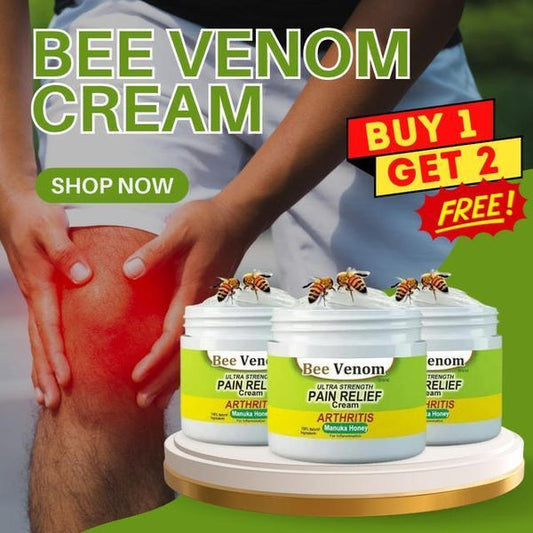 Joint & Muscle Relief | Bee Venom Pain Relief Cream 🔥 Buy 1 get 1 FREE