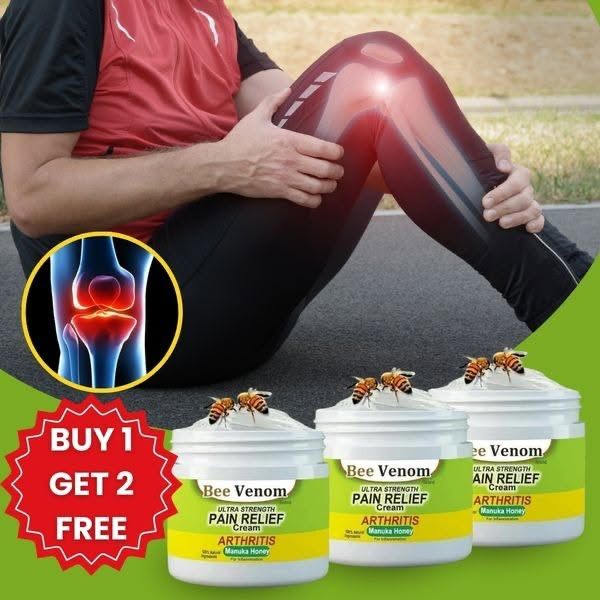 Joint & Muscle Relief | Bee Venom Pain Relief Cream 🔥 Buy 1 get 1 FREE